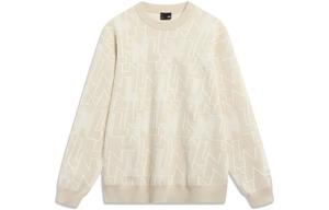 LiNing Спортивная Трендовая Серия Трикотаж Мужской Светлый Кремово-Коричневый, Светлый Молочный Умбер