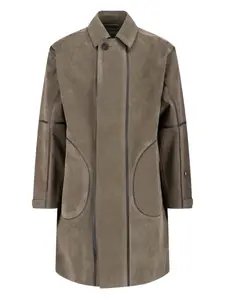 Однобортное пальто на пуговицах Massimo Osti Studio, зеленый