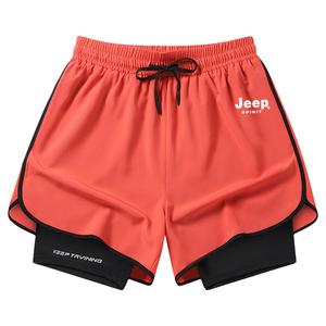 Спортивные шорты унисекс JEEP SPIRIT, оранжевый