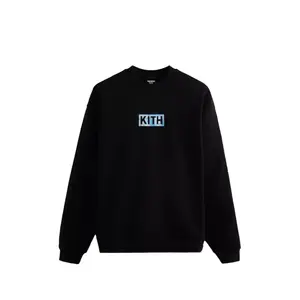 Винтажный свитшот с принтом "правила меняются" KITH, черный