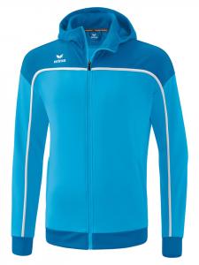 Тренировочня куртка erima, цвет curacao/mykonos/weiß