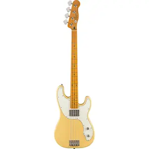 Squier 037-4524-541 Classic Vibe Tele Bass, MN, декораторная накладка из пергамента, винтажный белый