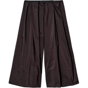 COS Женские повседневные брюки темно-коричневого цвета