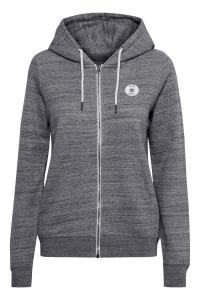 Худи Oxmo Zip-Up Hoodie HELNA, цвет mottled grey