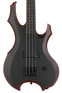 Бас-гитара ESP LTD FL-4 - Черно-красный градиент, сатин