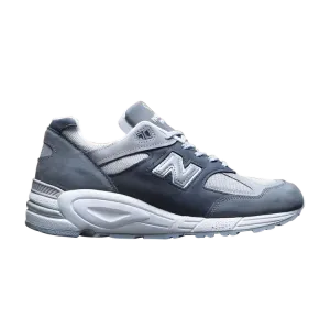 Кроссовки New Balance 990v2 Made in USA 'Silver Mink', черный