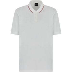 ARMANI EXCHANGE Футболка-поло AE мужская белая