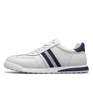 Низкие повседневные туфли с мягкой подошвой, противоскользящие и износостойкие, для мужчин Mulinsen, White Blue