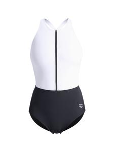 Купальник-бралетт для активного отдыха ARENA Silvia, черный/белый