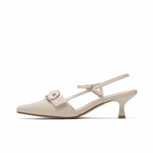 SHOEMAKER QUEEN Стройные каблуки на высоком каблуке женские молочно-белые, цвет Milk White