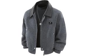 Куртка Unisex Lapel Moderate ZIAREL, серый[removable logo]