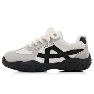 Легкие термоустойчивые нескользящие лоу-топы Casual для женщин HUANQIU, белый черный