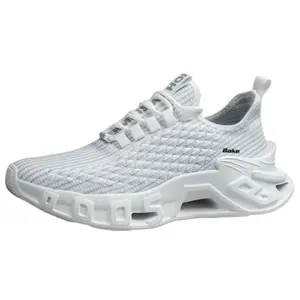 Низкие повседневные туфли унисекс с амортизацией, дышащими и эластичными свойствами BAKE, Red