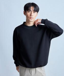 Толстовка с высоким воротником и ворсом Union Station, цвет Black