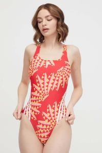 Сплошной купальник Farm adidas Performance, красный