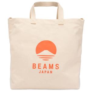 Двухсторонняя холщовая сумка-тоут Beams Japan, синий