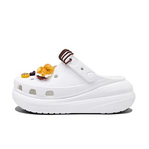 Crocs Кроссовки Crush Clog унисекс белые, цвет White