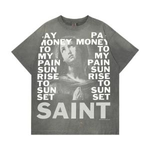 Футболка Saint Michael Stay Real Short-Sleeve Tee, черный