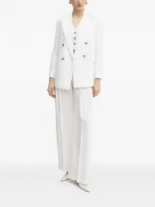 Топ на пуговицах Ermanno Scervino, белый