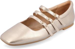 Женские балетки Journee Collection Darlin Mary Jane с квадратным носком, золотой