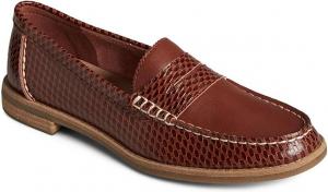 Мужские слипоны Sperry Seaport с отделением для монет, коричневый