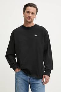 Хлопковая водолазка Vans, черный