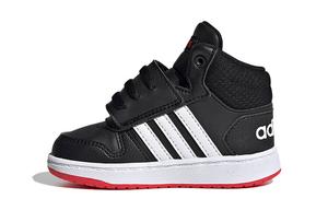 Кроссовки adidas neo Hoops 2.0 Toddler Shoes TD Mid-top Black/white/red