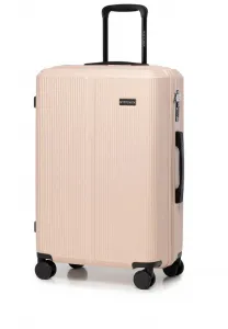 Чемодан среднего размера на колесах с кодовым замком Wittchen, Pink