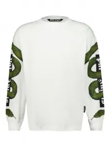 Лонгслив с логотипом Snake Box Palm Angels, белый