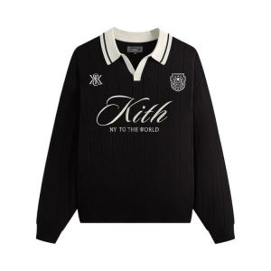 Свитер Kith Rugby Pullover Sweater, Black