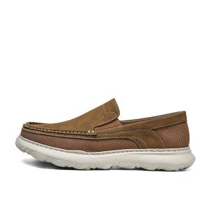 Mulinsen Мужские повседневные туфли мужские низкие топы коричневые, цвет Brown