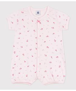 Короткий комбинезон с цветочным принтом