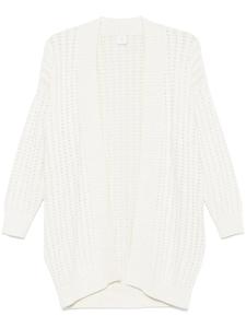 Eleventy кардиган с эффектом металлик, нейтральный