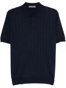 Футболка-поло Corneliani из хлопка, синий