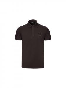 Karl Lagerfeld Рубашка поло 745025 темно-коричневого цвета