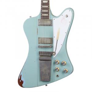 Электрогитара Gibson Custom Shop Murphy Lab 1963 Firebird V Antique Frost Blue Heavy Aged w/Maestro Vibrola Pre-Order