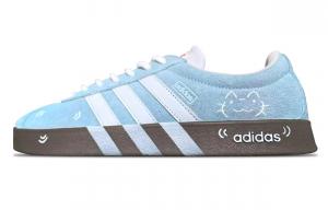 Adidas Vl Court Classic Износостойкие и легкие низкие кроссовки немецкой армии, унисекс, небесно-голубые