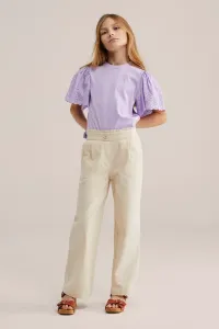 Простая футболка We Fashion, Lilac