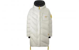 Пальто-парка унисекс белый Canada Goose