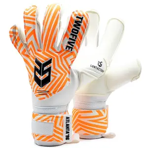 Перчатки Twofive Atlanta96 Orange Pro goalkeeper, белый