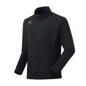 Mizuno Ветрозащитная куртка с отложным воротником, Black