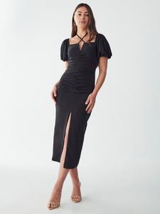 Миди платье BWLDR MIELA, Black