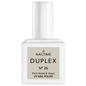Лак для ногтей duplex uv nail polish Nailtime, n° 26 marshmallow, объем 8 мл