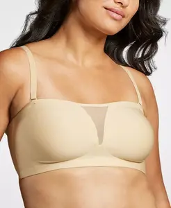 Женский многофункциональный бюстгальтер из микрофибры SIELLA, коричневый/бежевый