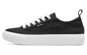 Туфли женские Royal Kiss Canvas Low-top черные/белые Skechers