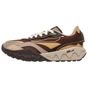 Кроссовки Crunchy Biscuit 2 противоскользящие износостойкие низкие массивные мужские коричневые 361°, кофейно-коричневый/ява