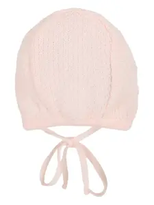 Фактурная шапка Little Bear, розовый