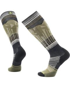 Носки Smartwool Ski Targeted Cushion Summit Shot Over The Calf Socks, черный