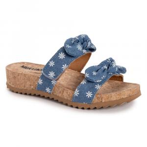 Сандалии на танкетке Posie Muk Luks, denim