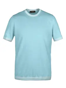 Свитер с короткими рукавами JUDE-SIC Moorer, синий